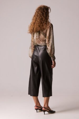 Alternative view of Twenty-29 Μπλούζα με Animal Print και Ψηλό Λαιμό